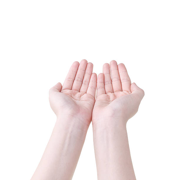 istock open hands of woman 464755472