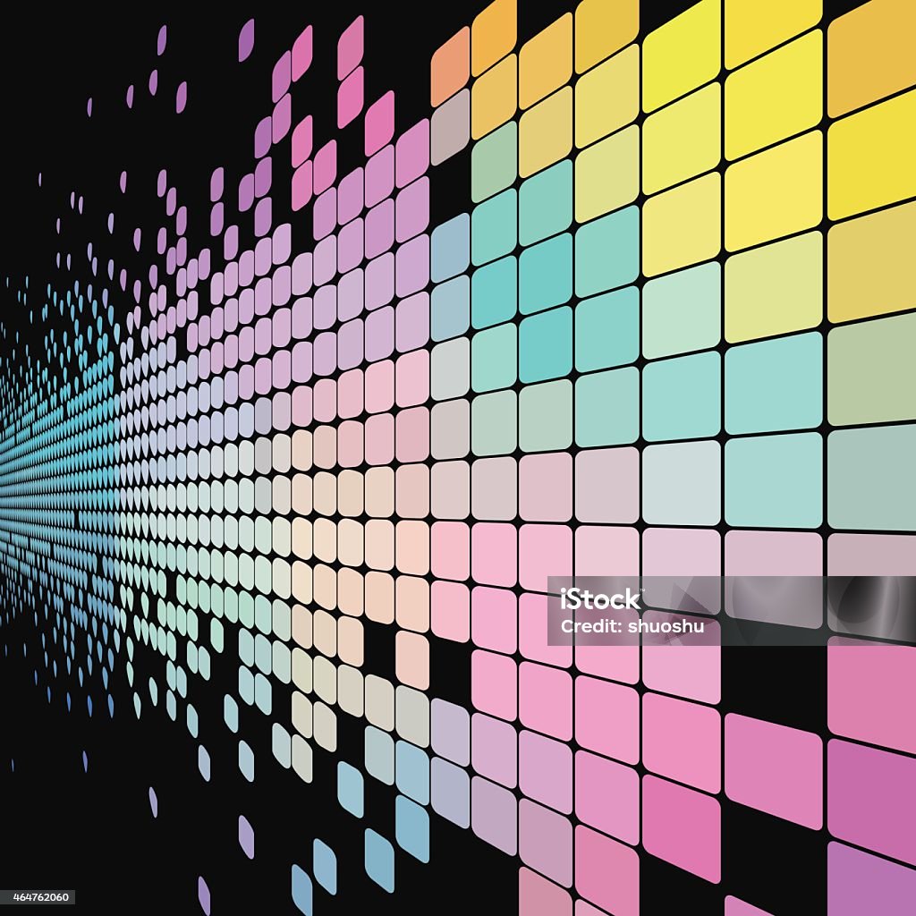 Background Color Check Abstract Color Check Pattern With Black Background Stock Illustration ...