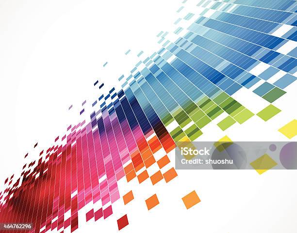 Color Pattern Background Technology Abstract Color Technology Check Pattern Background Stock Illustration ...