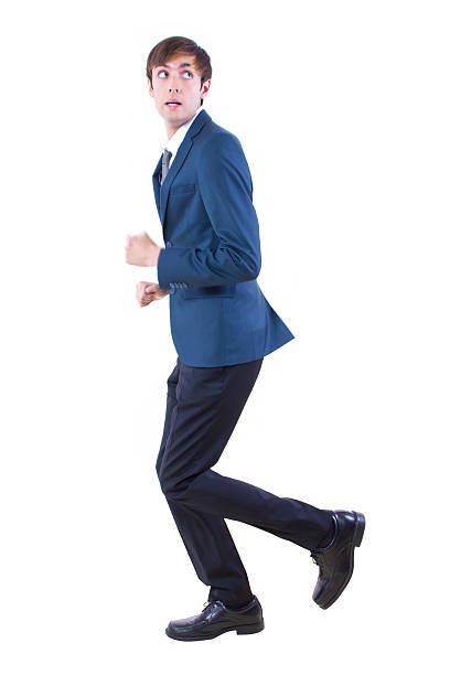 A person attempting to run away