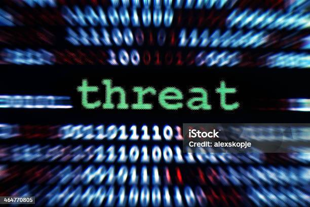 Threat Concept Stock Photo - Download Image Now - Accessibility, Backgrounds, Binary Code