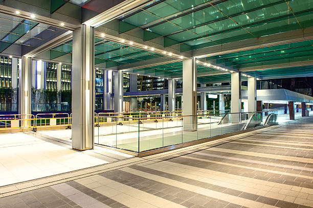 istock pedestrian walkway in modern city 464772888