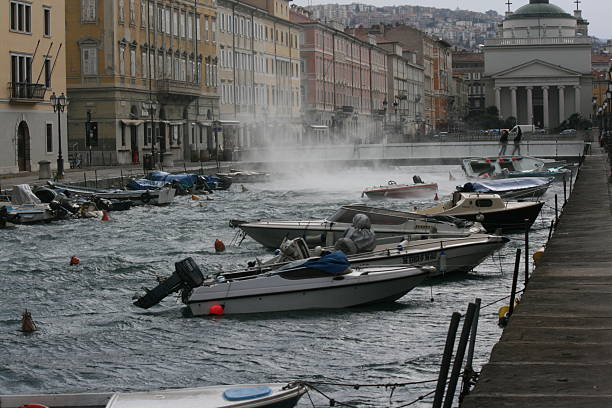 Gust of Bora in Ponterosso