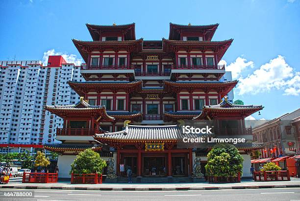 Buddha Tooth Relic Temple Singapore Stock Photo - Download Image Now - Temple - Building, Antiquities, Reliquary