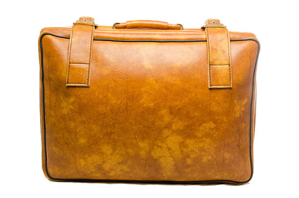 istock Well -Traveled Vintage Suitcase  ( Luggage ) 464793471