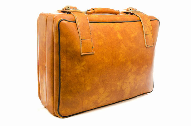 istock Well -Traveled Vintage Suitcase  ( Luggage ) 464793557