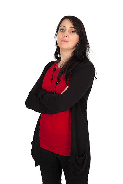 istock Beautiful woman doing different expressions in different sets of clothes 464793678