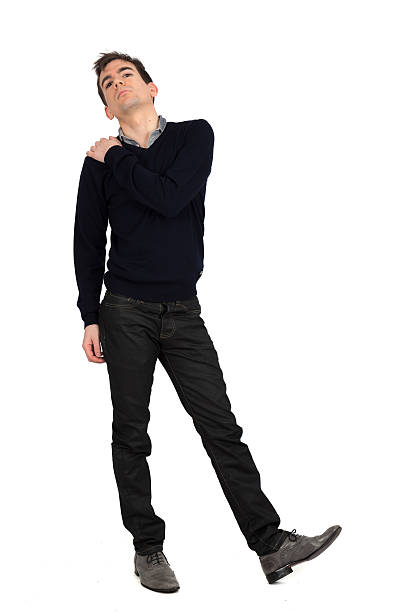 istock Handsome man doing different expressions in different sets of clothes 464793856
