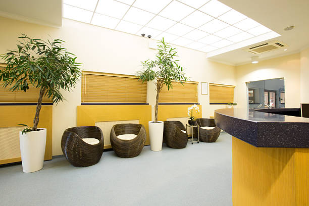 istock Entrance to spa resort 464793948