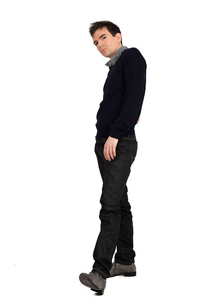 istock Handsome man doing different expressions in different sets of clothes 464797138