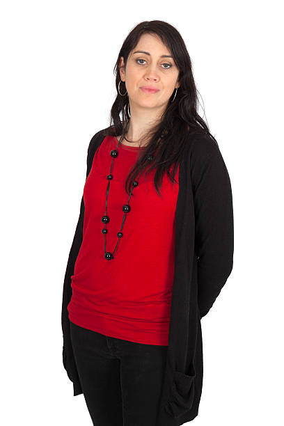 istock Beautiful woman doing different expressions in different sets of clothes 464801888