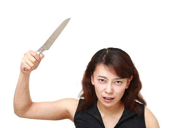 istock killer woman with knife 464801918