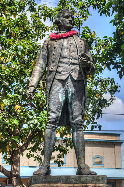 Captain James Cook Statue Kauai Hawaii