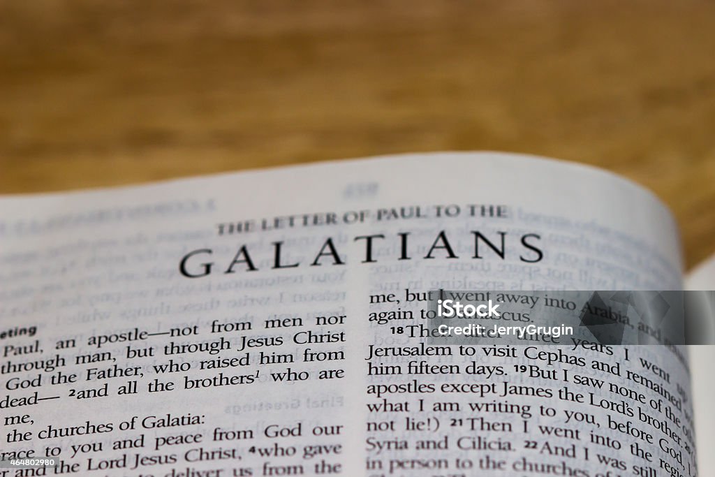 Galatians (Bible) Galatians in the Bible 2015 Stock Photo