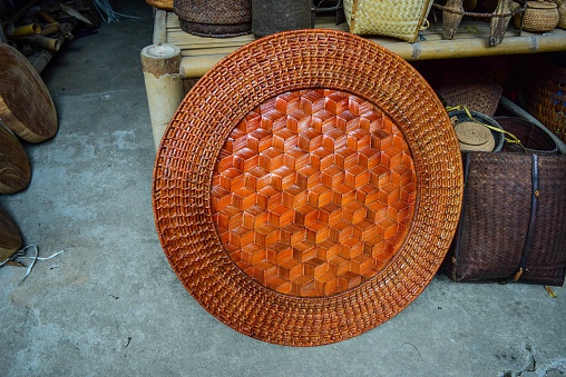 Traditional handmade drums somewhere in Mai Chau, Viet nam