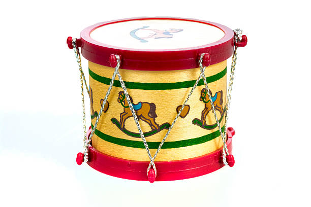 istock Toy drum Christmas ornament 464809713
