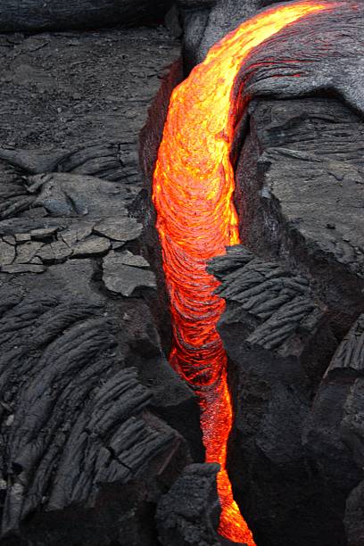 istock Fresh Lava from the Hawaiian Islands 464810453