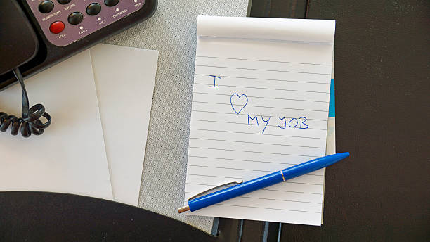 istock I love my job written 464811864
