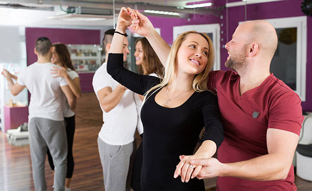 istock Couples enjoying of partner dance 464816450