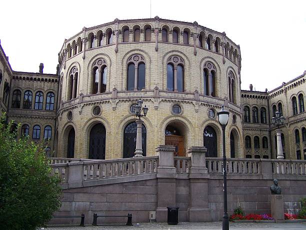istock Oslo parliament building 464816996