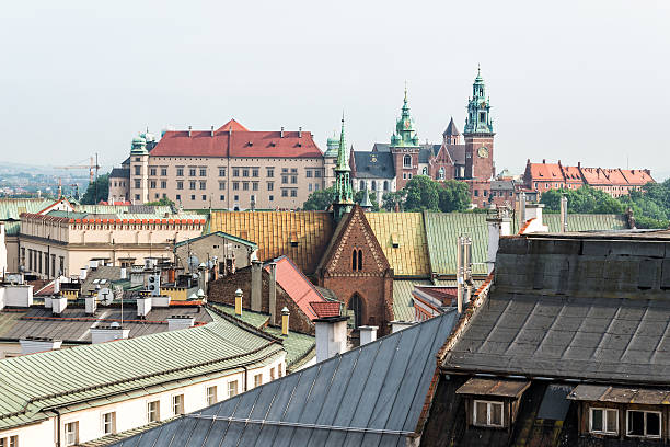 istock Old town of Krakow 464820302