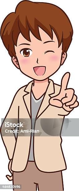 Man Point Drawing Manpoint Stock Illustration - Download Image Now - 2015, Adolescence ...
