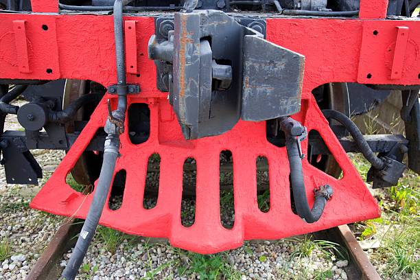 istock The front of locomotive 464823375