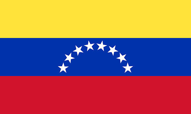венесуэльский флаг - venezuelan flag стоковые фото и изображения