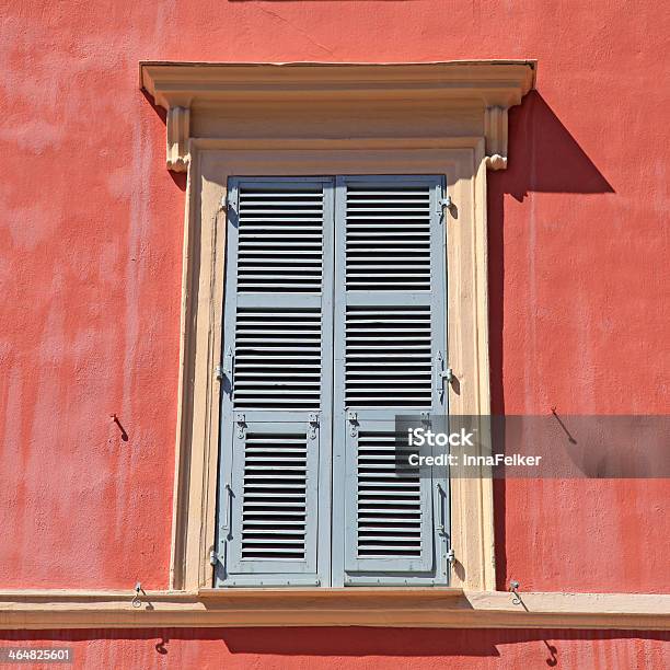 Shutter Window Nice French Riviera France Stock Photo - Download Image Now - Abstract, Ancient, Architecture