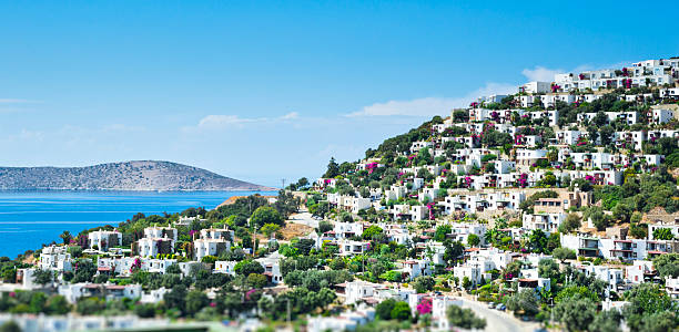 Bodrum House Bodrum House - Turkey bodrum stock pictures, royalty-free photos & images