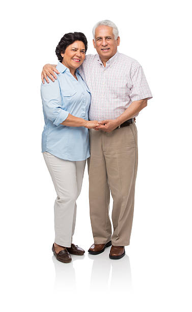 istock Happy senior couple 464826196