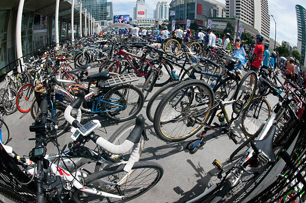 Parking for bicycle in Dubai. Beutiful, organized and innovated.