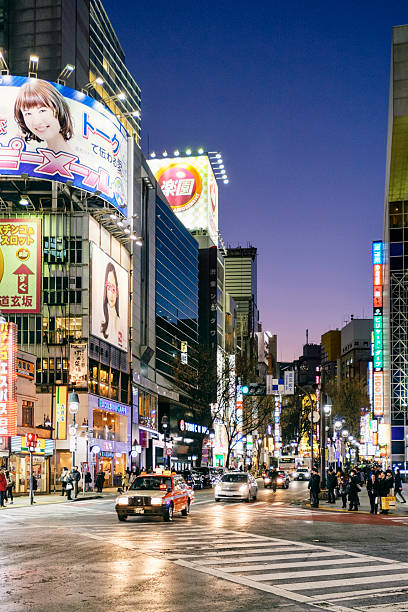 istock Shibuya Japan at Night 464830420