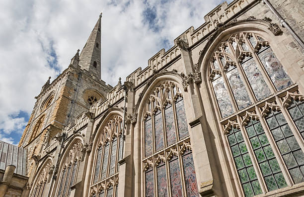 istock Holy Trinity Church Stratford upon Avon. 464830472