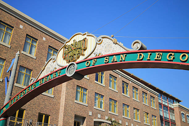 istock Gaslamp Quarters Archway - San Diego 464831910