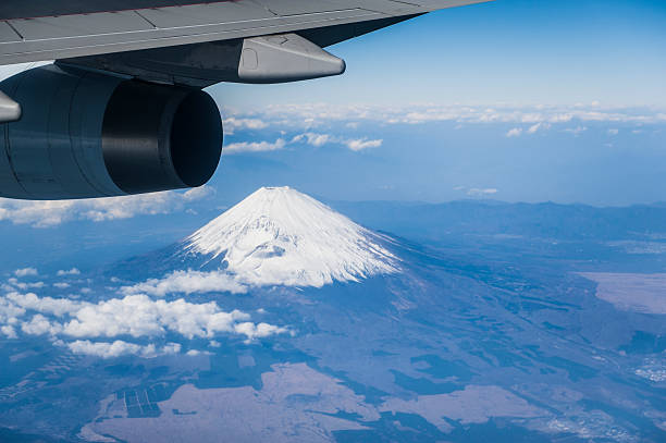 istock MT Fuji seen from airplane 464832161