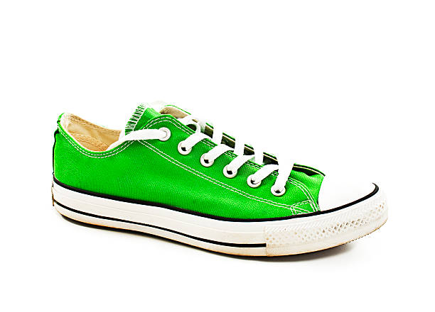 istock Vintage green shoe 464832890