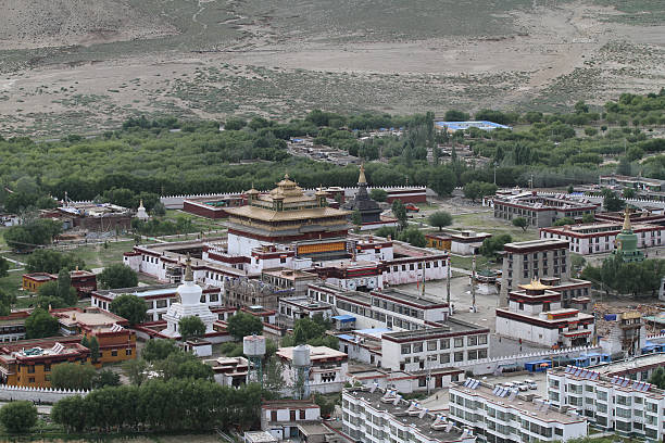 istock View of the Buddhist monastery Samye 464836752