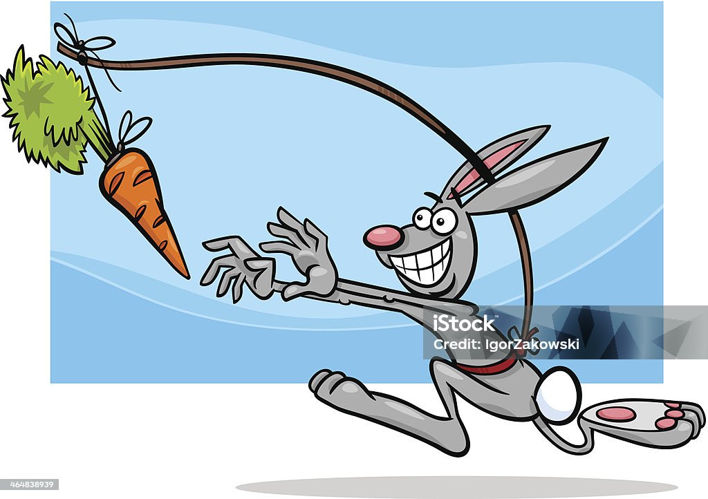 dangling a carrot saying cartoon Cartoon Humor Concept Illustration of Dangling A Carrot Saying or Proverb Carrot stock vector