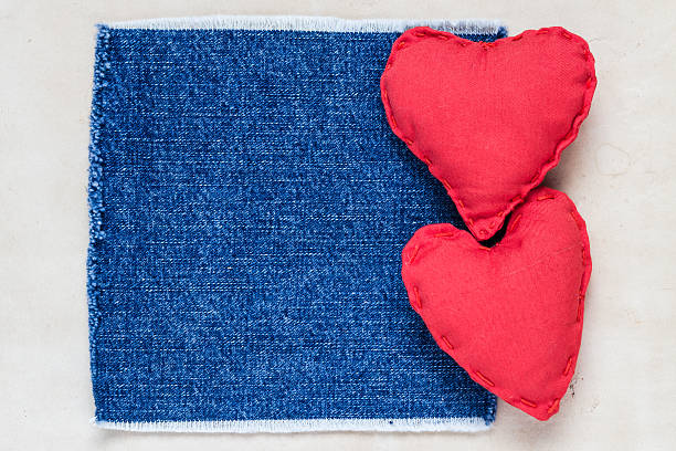 istock Valentines background  Handmade hearts old paper 464841356