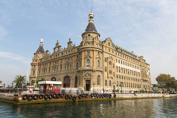 Haydarpasa Train Station Haydarpasa Train Station in Istanbul City, Turkey haydarpaşa stock pictures, royalty-free photos & images