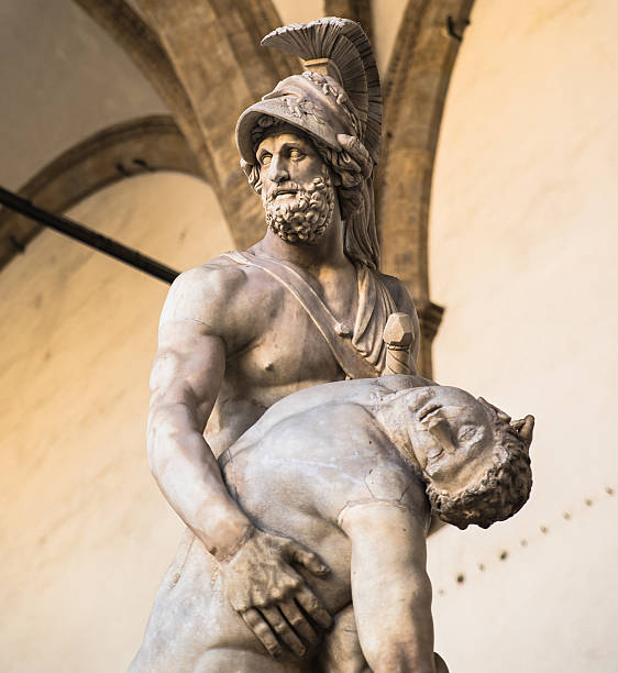 istock Menelaus and Patroclus statue in Florence 464854208