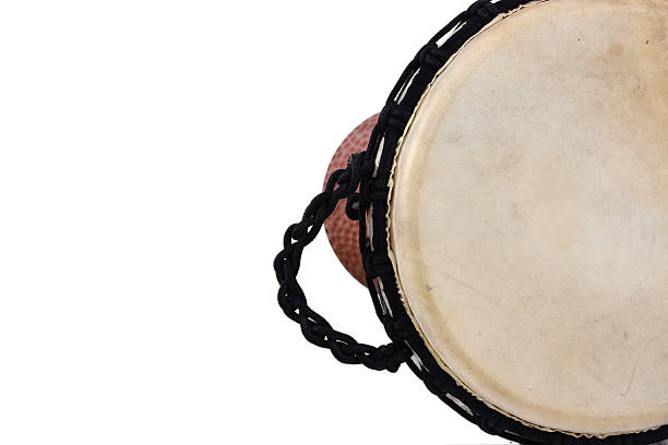 istock djembe, african percussion, handmade wooden drum with goat skin 464863089