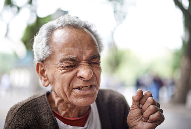 istock He can feel a sneeze coming on 464866294
