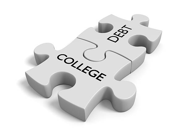 istock Student financial aid concept with 