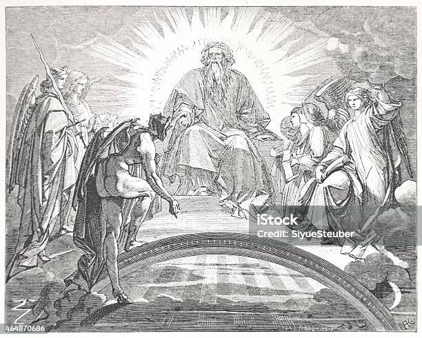 Faust Signing Classic Illustration From Faust Stock Illustration - Download Image Now ...