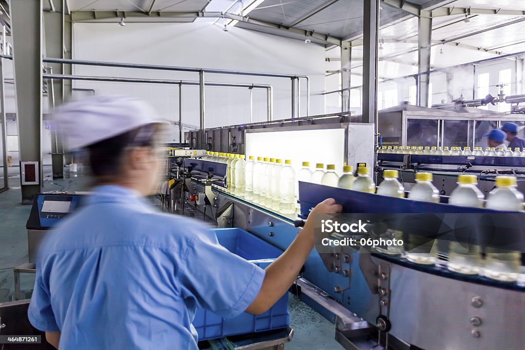 Getränke Produktion Pflanze in China - Lizenzfrei Kommerzielle Herstellung Stock-Foto