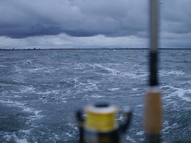 istock fishing-rod with spinning-wheel 464875871