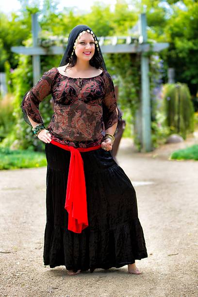 istock Belly Dancer in the Garden 464876525