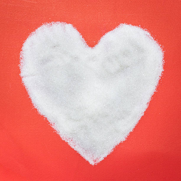istock Heart from sugar, Valentine heart 464877494